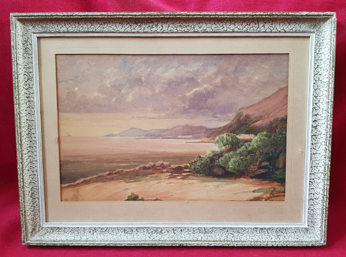 Tableau peinture ancienne - tableau, avec