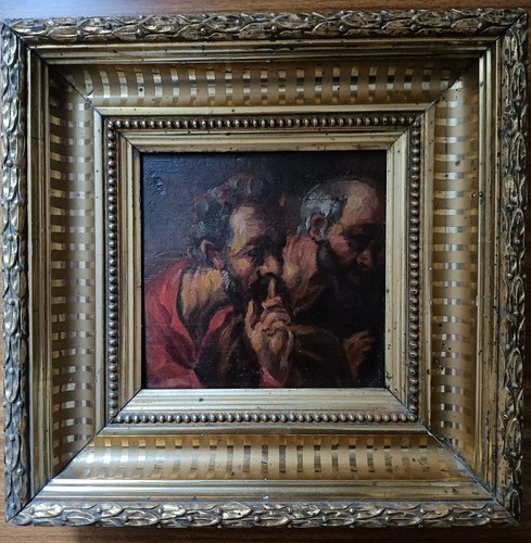 Tableau ancien huile - ancien, sur
