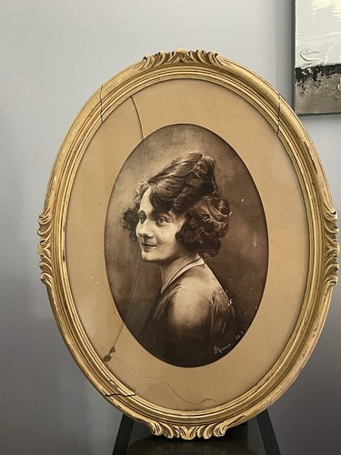 Tableau ancien signé photo - ancien,