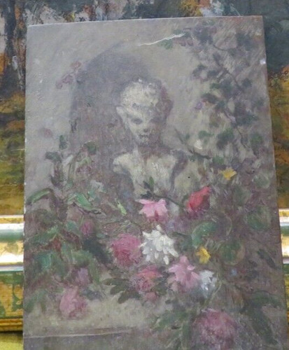 Ancien petit tableau - ancien, sur