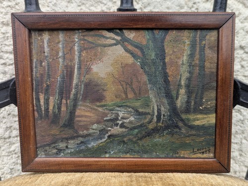 Hsp tableau ancien signé - hsp,