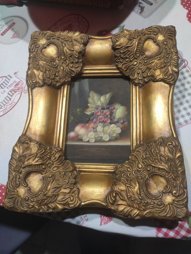 Ancien tableau huile - ancien, sur