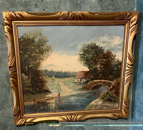 Grand tableau ancien - ancien,